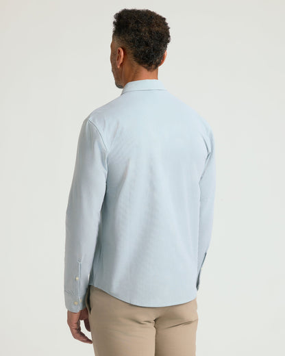 Juniper Stripe Classic Stretch Oxford 2.0