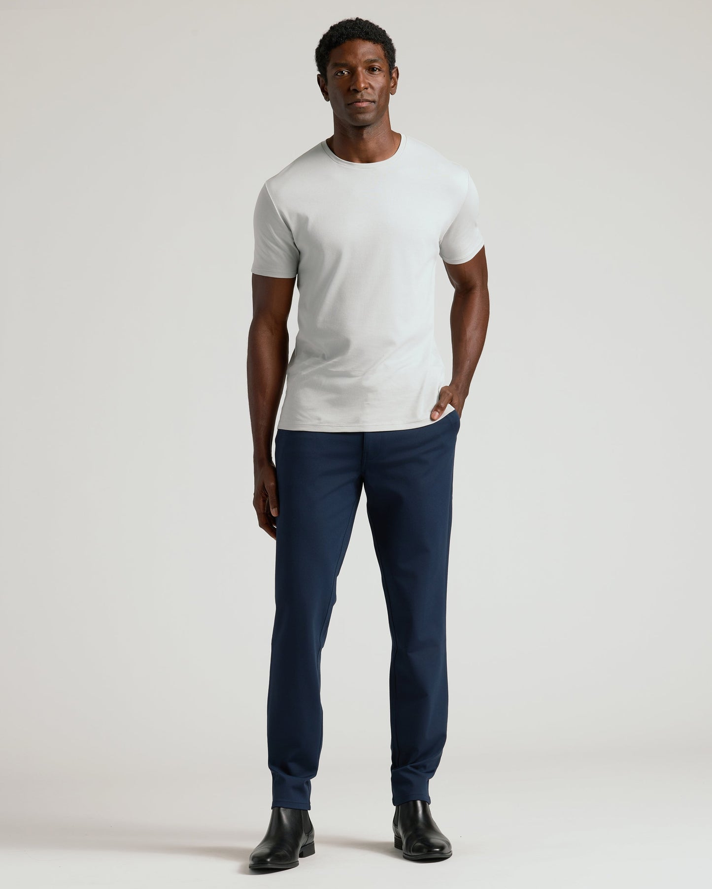 Navy Commuter Pants