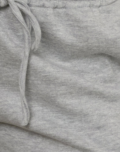 Agusta Frill Shorts in Grey Marl with M Emblem