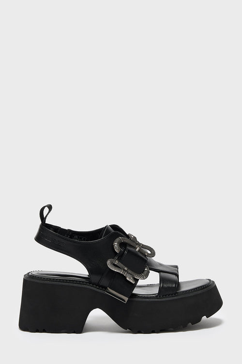 The Hollow Snake Buckle Sandal