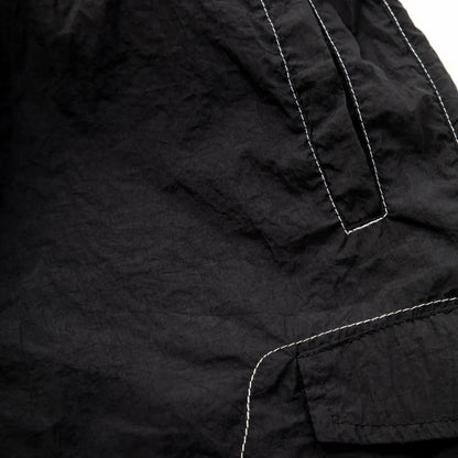 Backstitch Shorts Black - Four Street