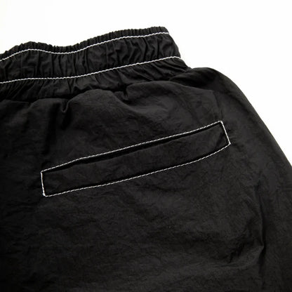 Backstitch Shorts Black - Four Street