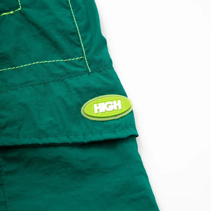 Backstitch Shorts Night Green - Four Street