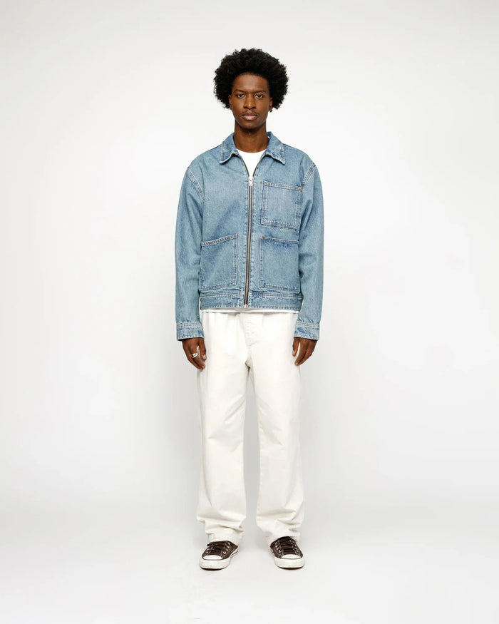 BEACH PANT BRUSHED COTTON - Four Street