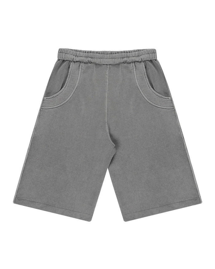 BERMUDA MOLETINHO DOUBLE HAND CINZA - Four Street