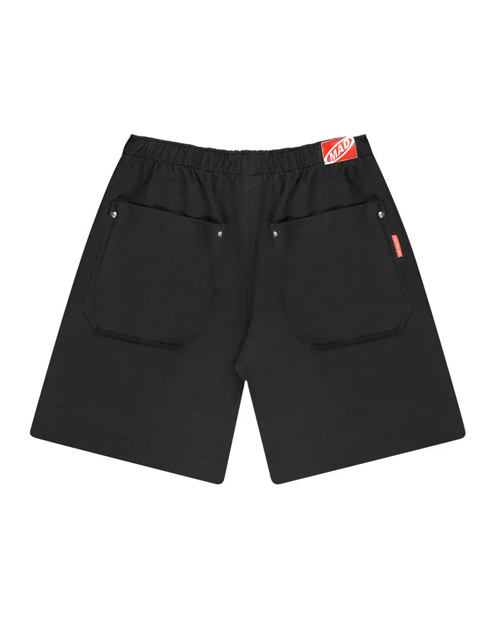 BERMUDA MOLETOM ALL HANDS PRETO - Four Street