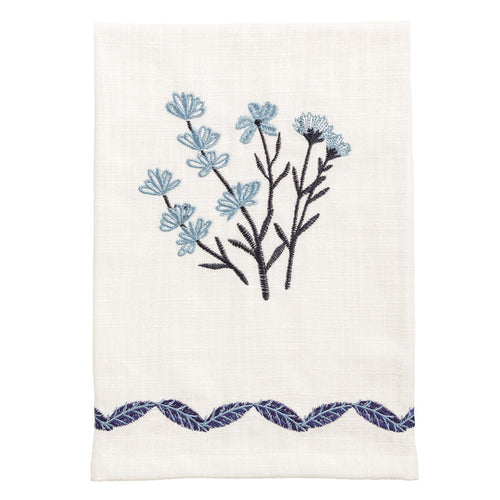 Blue Flower Bundle Towel