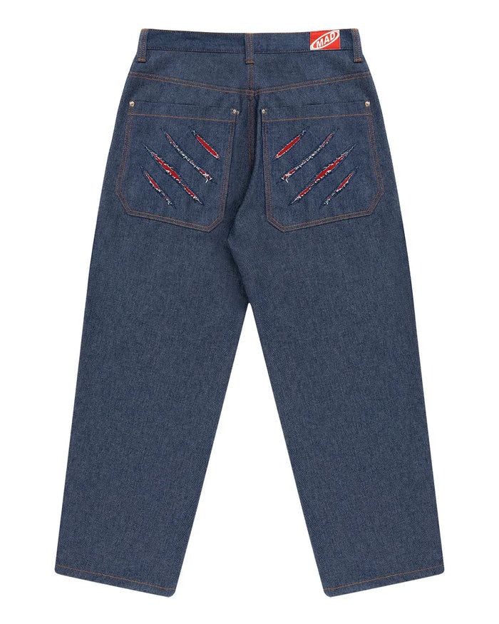 CALÇA JEANS RASGO DENTE DE SABRE - Four Street