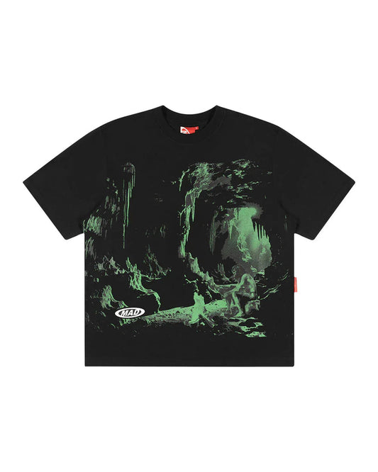 CAMISETA CAVERNA NEANDERTAL PRETA - Four Street