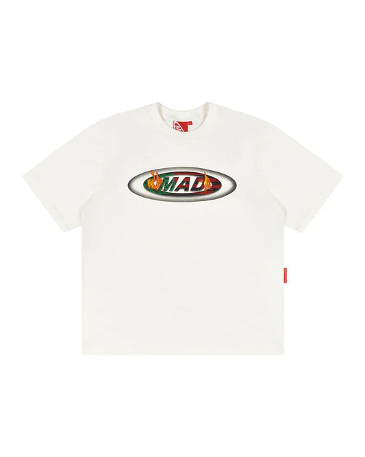 CAMISETA MAD LOGO 125 OFF WHITE - Four Street