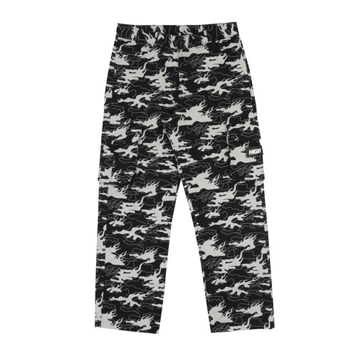 Camo Jacquard Cargo Pants - Four Street