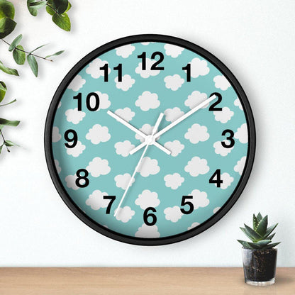 Cloud Wall Clock, Kids Wall Clock, Nursery Wall Clock, Childrens Wall Clock, Kids Clock, Neutral Unisex Nursery Decor, Girls Wall Decor, Baby Gift