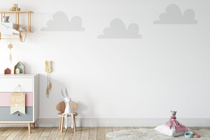 Kids Wall Decals Clouds, Kids Wall Decals, Kids Wall Stickers, Vinyl Wall Decals, Kids Bedroom Wall Decor, Nursery Wall Decor, Kids Modern Wall Decor, Made in Canada | Pippa + June