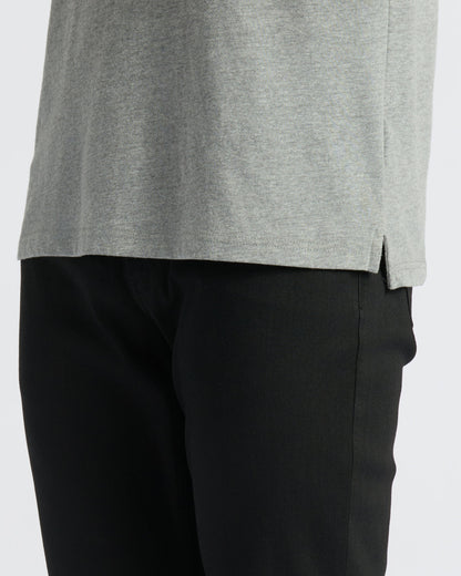 Heather Gray Classic Polo