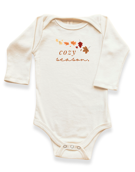 Cozy Season Organic Bodysuit Long Sleeve
