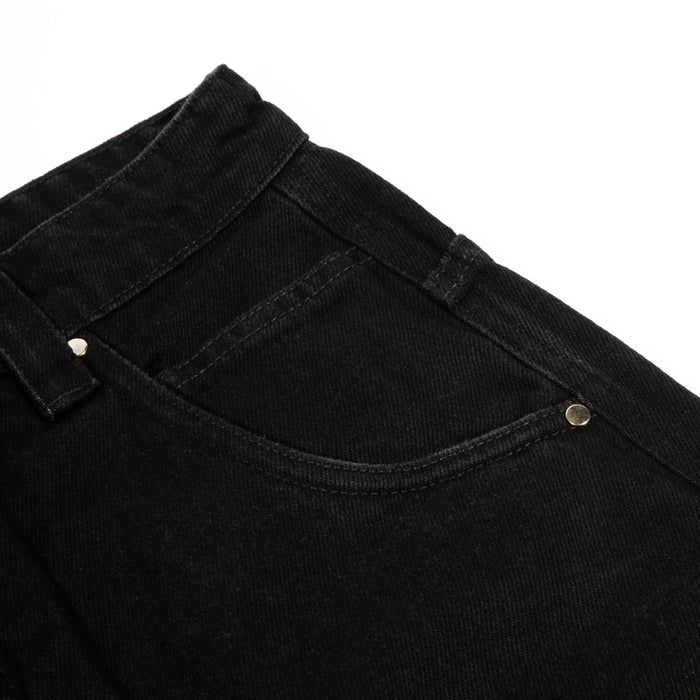 Denim Pants H-Line Black - Four Street