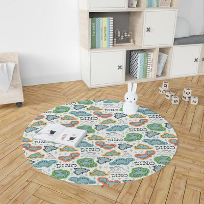 Boys Area Rug Dinosaurs, Boys Play Room Mat, Boys Nursery Area Rug, Boys Bedroom Area Rugs, Made in the USA | PIPPA + JUNE