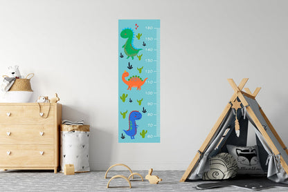 Boys Growth Charts Wall Ruler Dinosaurs, Boys Height Chart Wall Decal, Boys Wall Decor, Boys Wall Decals | Pippa + June