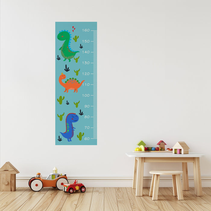 Boys Growth Charts Wall Ruler Dinosaurs, Boys Height Chart Wall Decal, Boys Wall Decor, Boys Wall Decals | Pippa + June