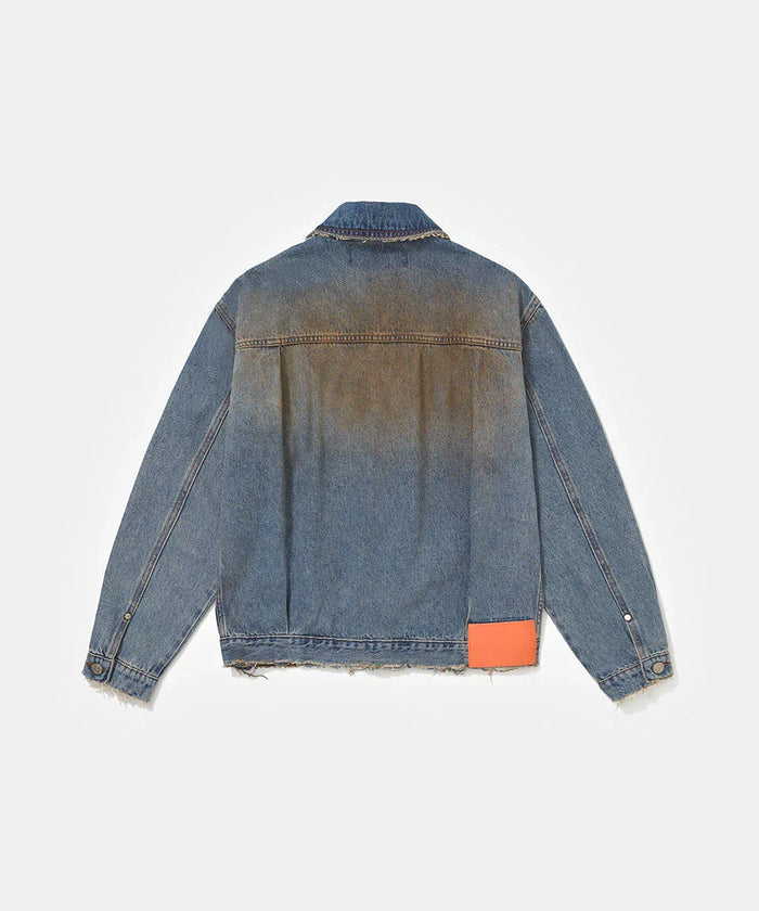 Dirty Denim Jacket - Four Street