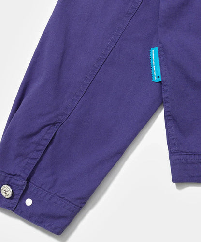 Distressed Worker Jacket - Carbon - Four Street
