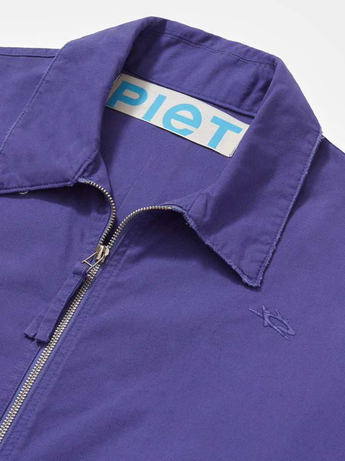 Distressed Worker Jacket - Carbon - Four Street
