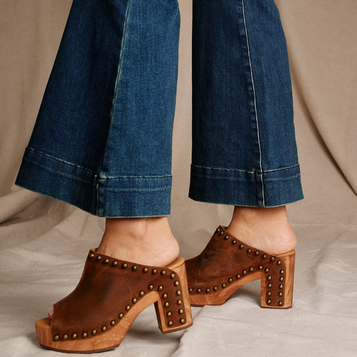 ECHO WOODEN SANDAL - Dingo1969