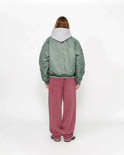 FLEECE PANT FADED GRAPHIC - Four Street