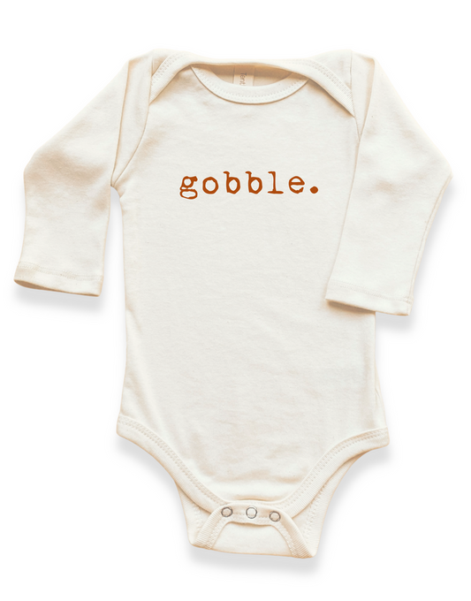 Gobble Organic Bodysuit Long Sleeve