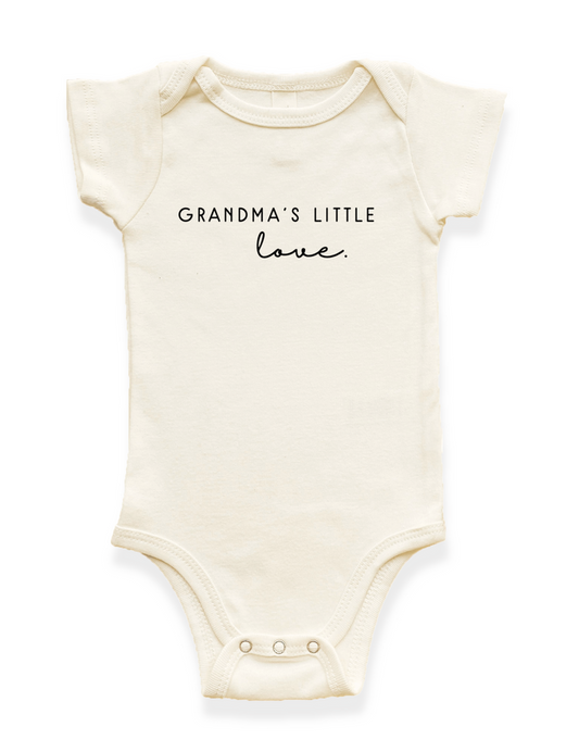 Grandma's Little Love Organic Baby Bodysuit
