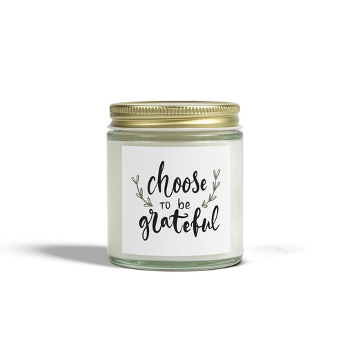 Gratitude Scented Soy Candles, Lead Free Wick, Handpoured in the USA, Eco-Friendly and Non-Toxic | Pippa + June