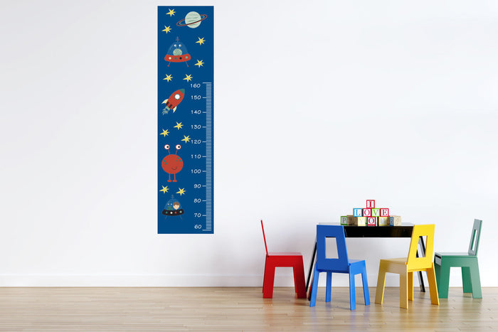 Boys Growth Chart Ruler Wall Decal, Boys Height Chart Wall Sticker | Pippa + June