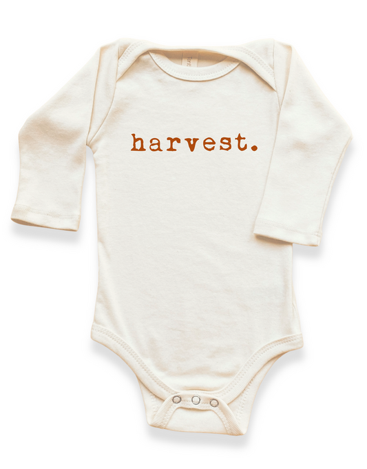 Harvest Organic Bodysuit Long Sleeve