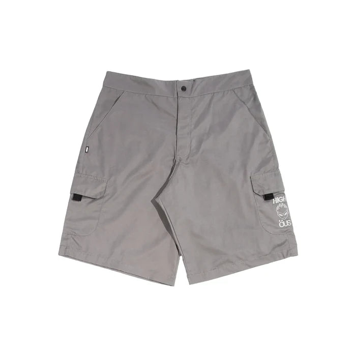 High &amp; ÖUS Nylon Shorts Grey - Four Street