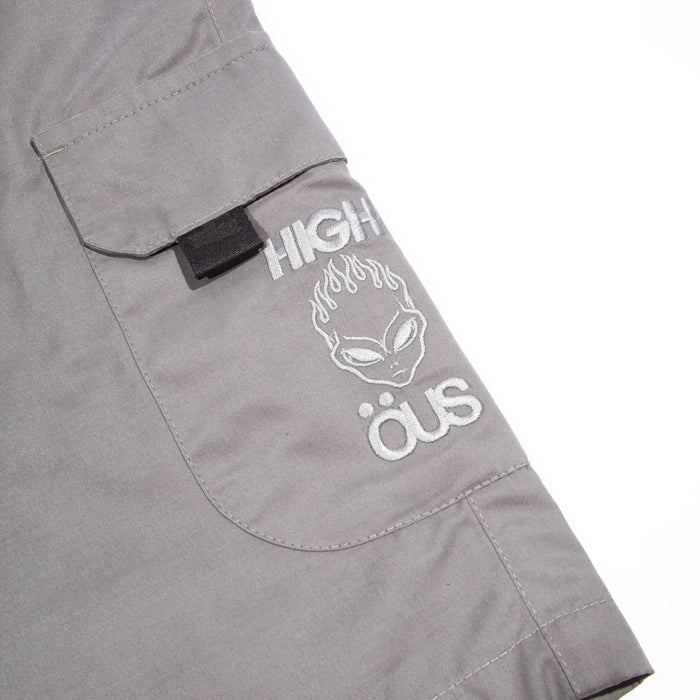 High &amp; ÖUS Nylon Shorts Grey - Four Street