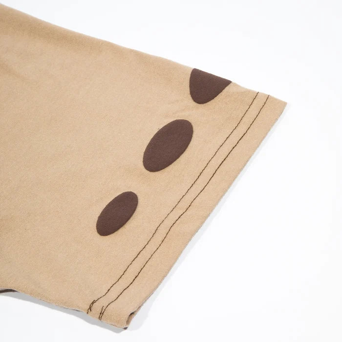 High &amp; ÖUS T-Shirt Brown - Four Street