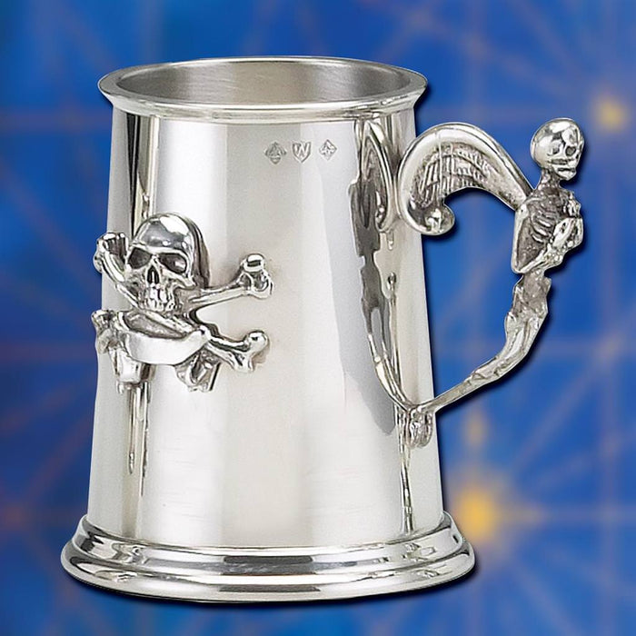 High Seas Pewter Pirate Tankard