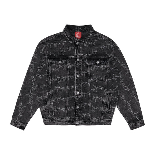 JACKET MONOGRAM SUFSTAR JEANS BLACK - Four Street