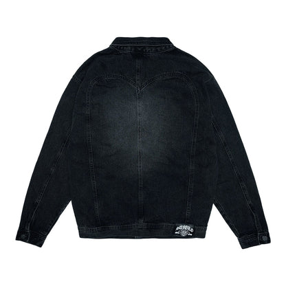 JACKET SUFGLO JEANS BLACK - Four Street