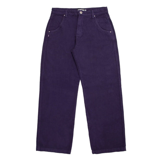 Jeans Pants Logo Line Purple - Four Street