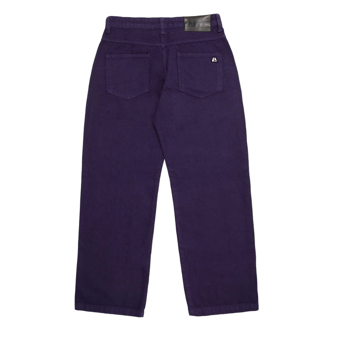 Jeans Pants Logo Line Purple - Four Street