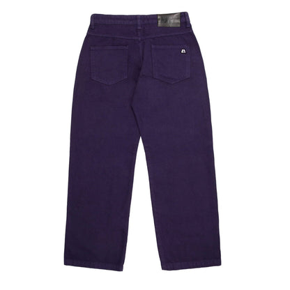 Jeans Pants Logo Line Purple - Four Street