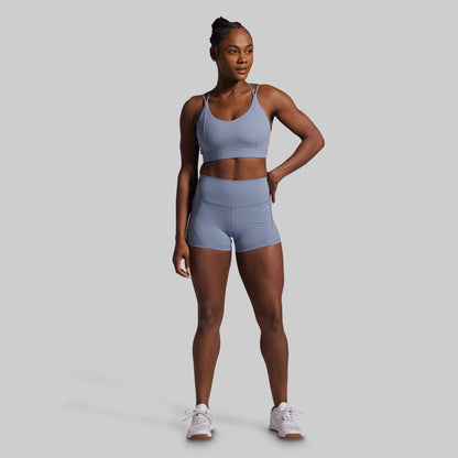 Exhale Sports Bra (Nickel)