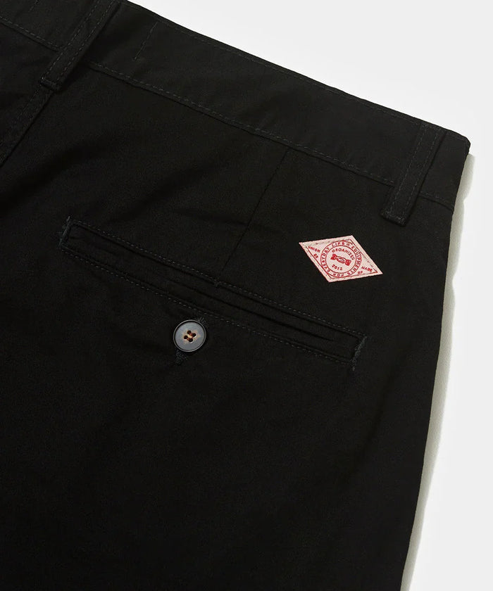 Lined Chino Shorts Black - Four Street