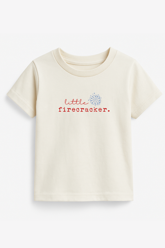 Little Firecracker Organic Kids T-Shirt
