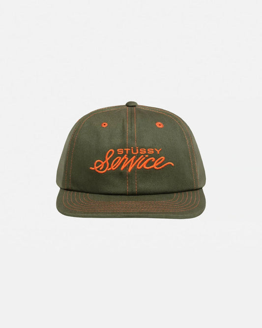 MID-DEPTH STÜSSY SERVICE STRAPBACK - Four Street