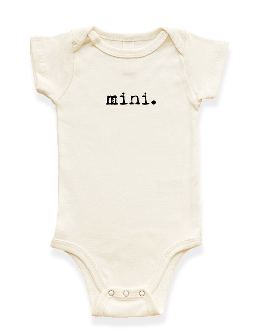 Mini Organic Baby Bodysuit