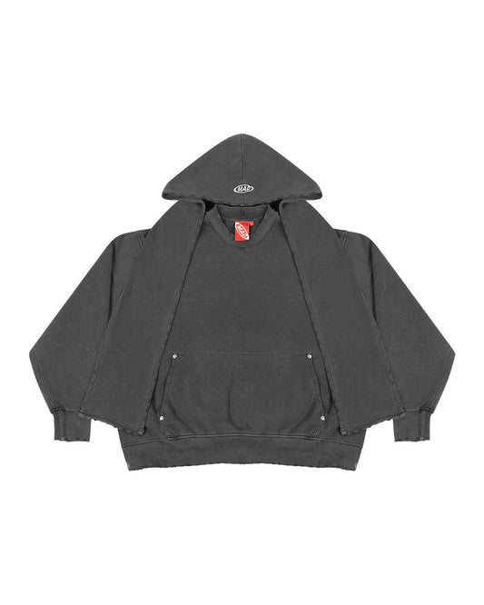MOLETOM DURAG DE BRUXO CACHECOL DE TIME PRETO - Four Street