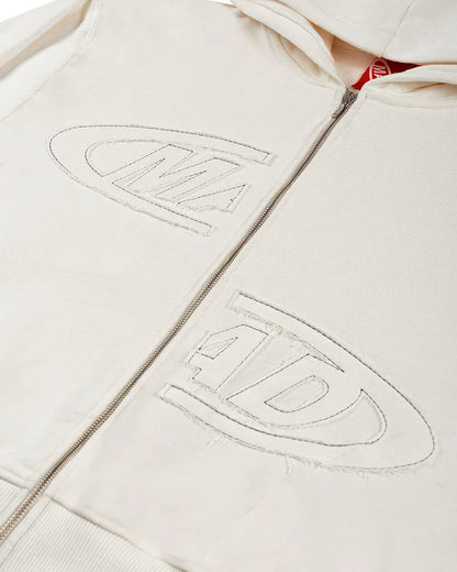 MOLETOM PORTAL 3D OFF WHITE - Four Street
