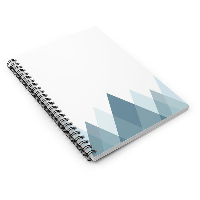 Journal Notebook Mountains, Gratitude Journal, Modern Stationary, Lined Journal Pages, Made in USA | Pippa + June